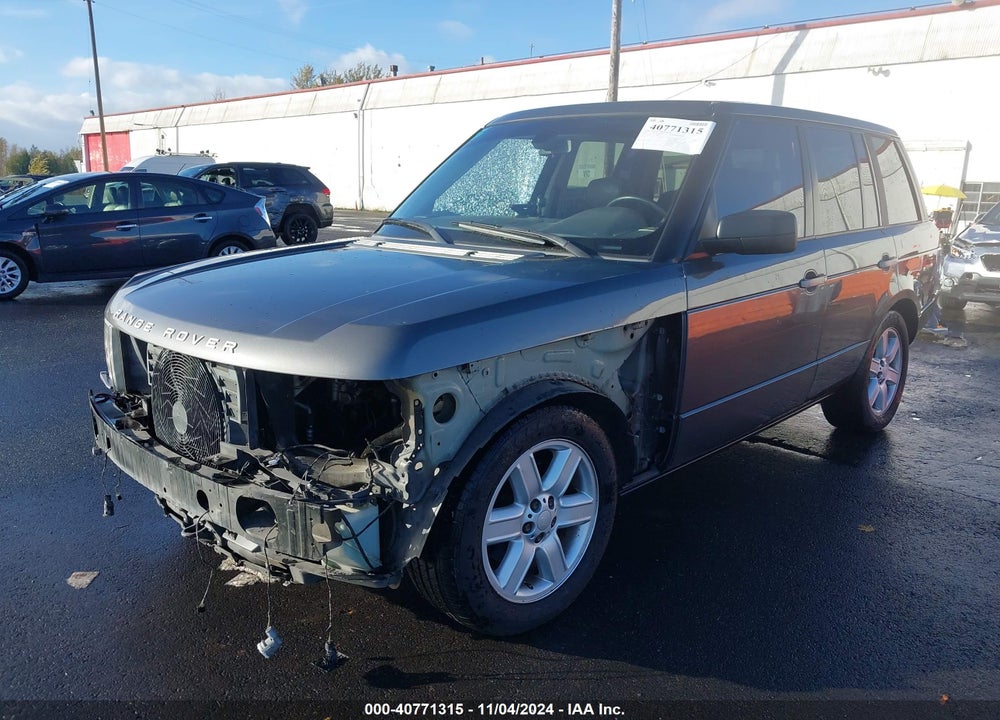 2005 LAND ROVER RANGE ROVER HSE VIN: SALME11425A189822