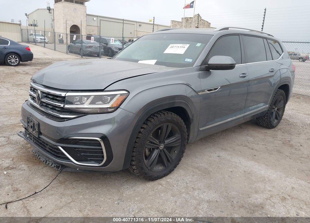 2022 VOLKSWAGEN ATLAS 3.6L V6 SEL R-LINE VIN: 1V2AR2CA1NC546112