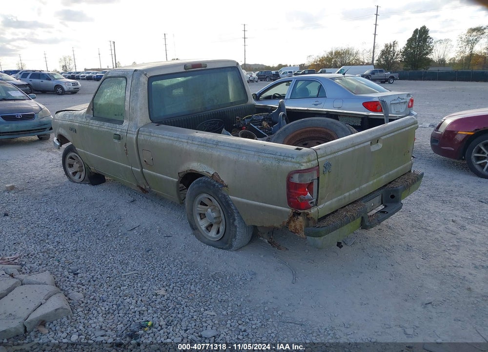 2001 FORD RANGER VIN: 1FTYR10C71TA12090
