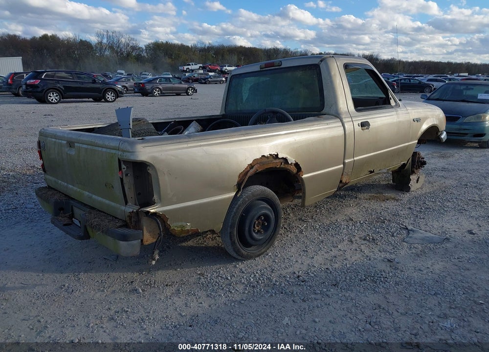 2001 FORD RANGER VIN: 1FTYR10C71TA12090
