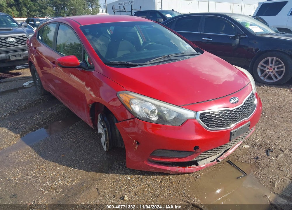 2016 KIA FORTE LX VIN: KNAFK4A60G5607671
