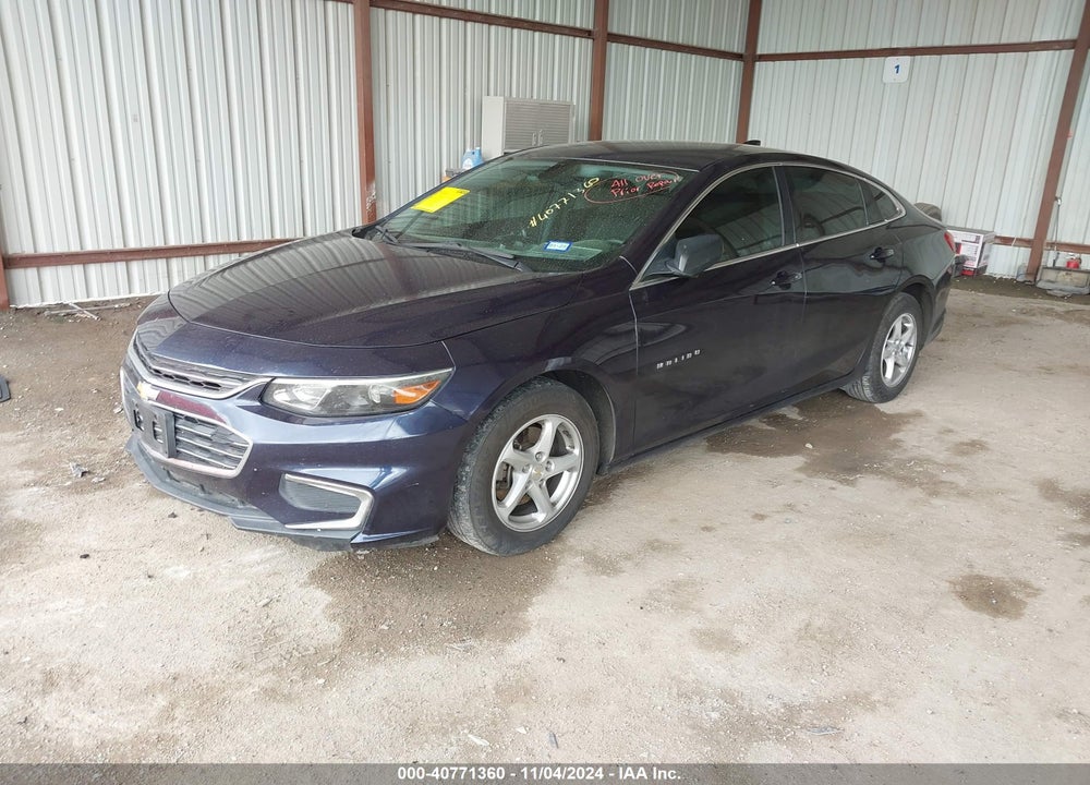 2016 CHEVROLET MALIBU LS VIN: 1G1ZB5STXGF275820