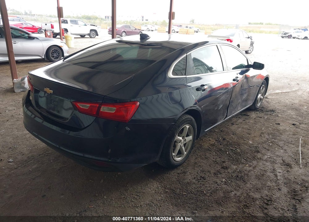 2016 CHEVROLET MALIBU LS VIN: 1G1ZB5STXGF275820