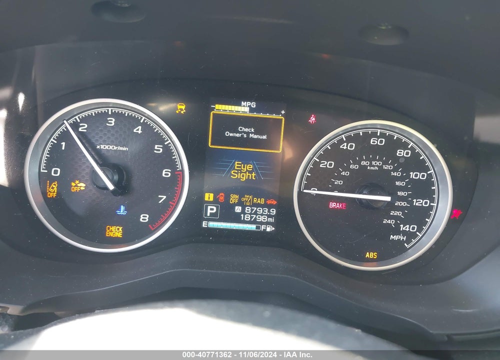 2022 SUBARU FORESTER VIN: JF2SKAPC8NH493865