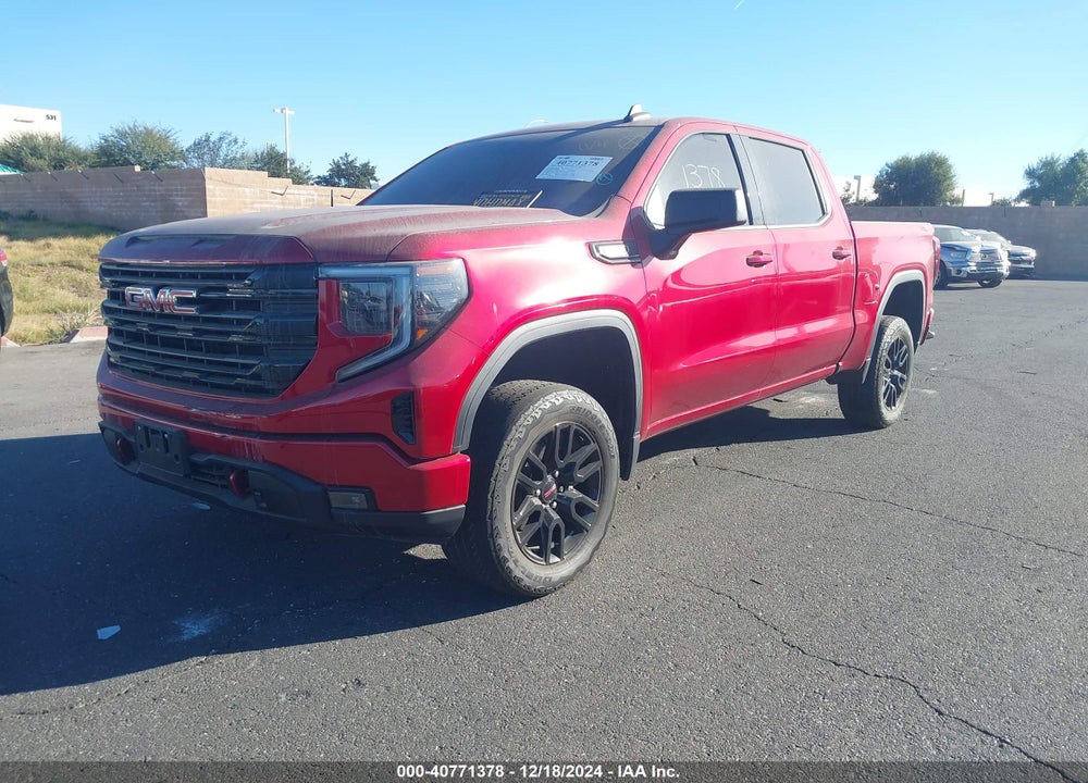 2023 GMC SIERRA 1500 4WD SHORT BOX ELEVATION WITH 3SB VIN: 3GTUUCE82PG167603
