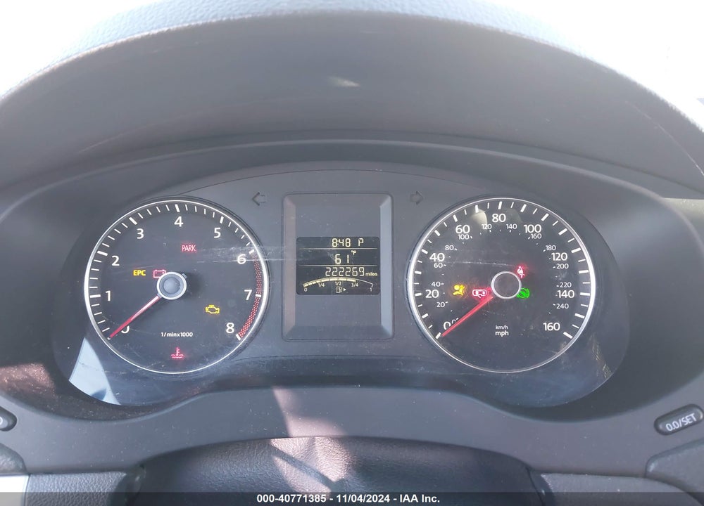 2013 VOLKSWAGEN JETTA SE VIN: 3VWDP7AJ9DM219293