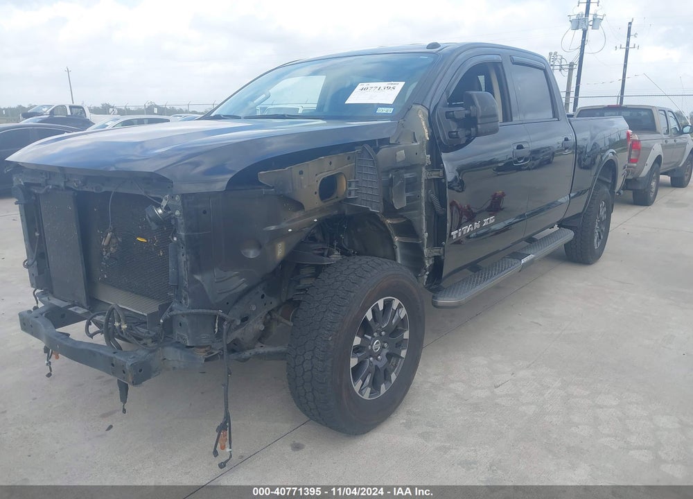 2017 NISSAN TITAN XD PRO-4X GAS VIN: 1N6AA1F48HN526471