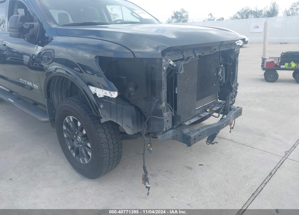 2017 NISSAN TITAN XD PRO-4X GAS VIN: 1N6AA1F48HN526471