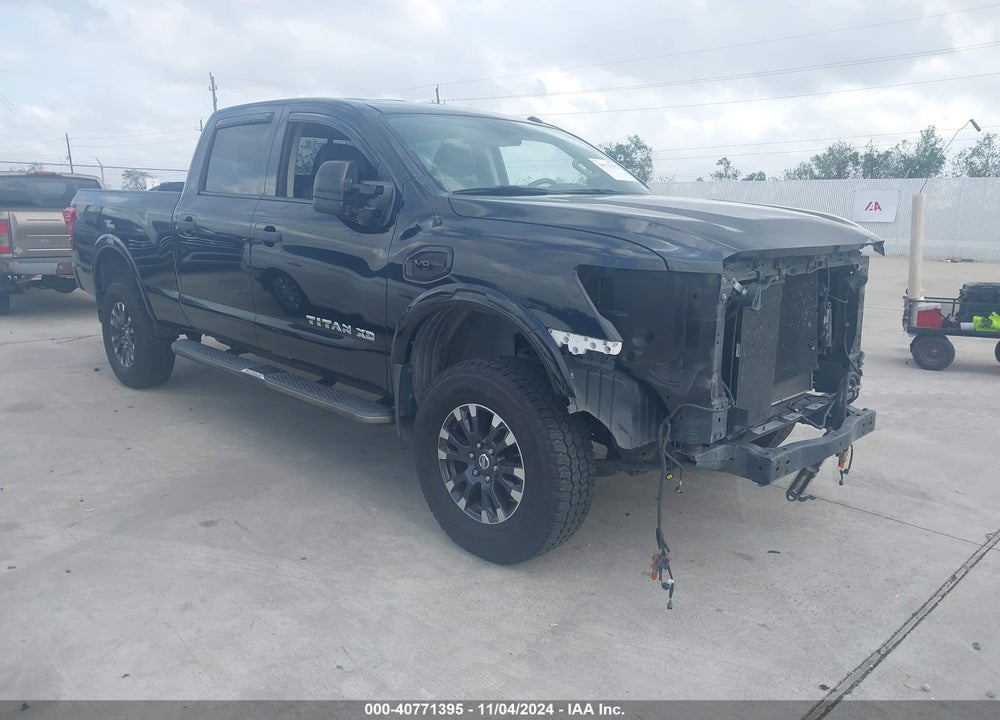 2017 NISSAN TITAN XD PRO-4X GAS VIN: 1N6AA1F48HN526471