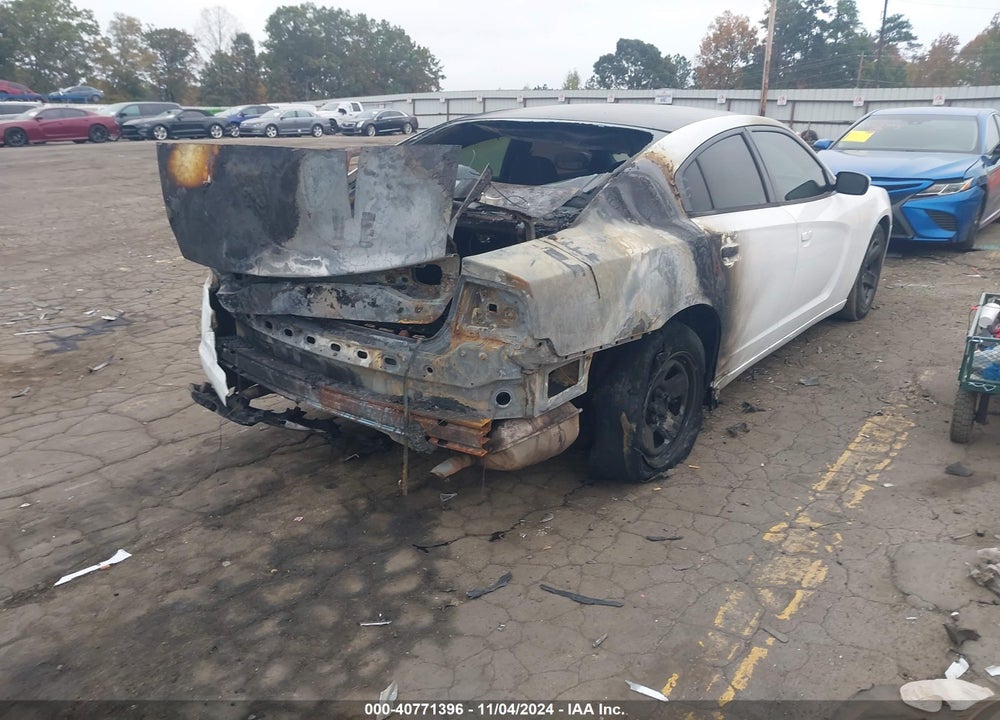 2014 DODGE CHARGER POLICE VIN: 2C3CDXAG7EH145923