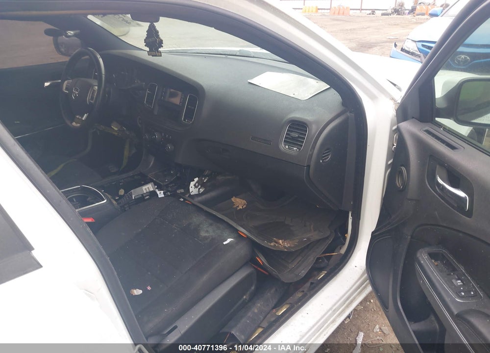 2014 DODGE CHARGER POLICE VIN: 2C3CDXAG7EH145923