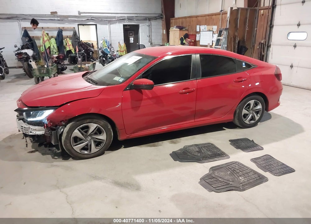 2020 HONDA CIVIC LX VIN: 2HGFC2F61LH579591