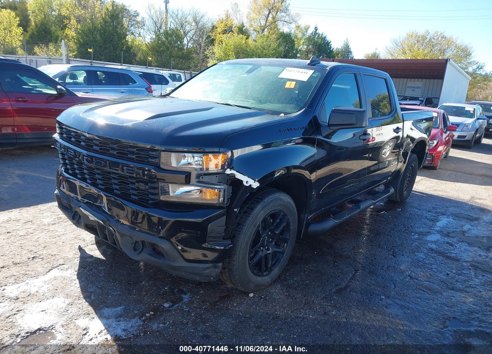 2022 CHEVROLET SILVERADO 1500 LTD 2WD SHORT BED CUSTOM VIN: 1GCPWBEK3NZ216818