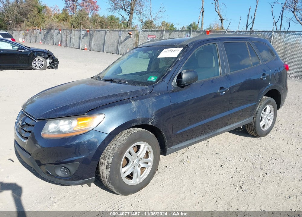 2011 HYUNDAI SANTA FE GLS VIN: 5XYZG3AB7BG081306