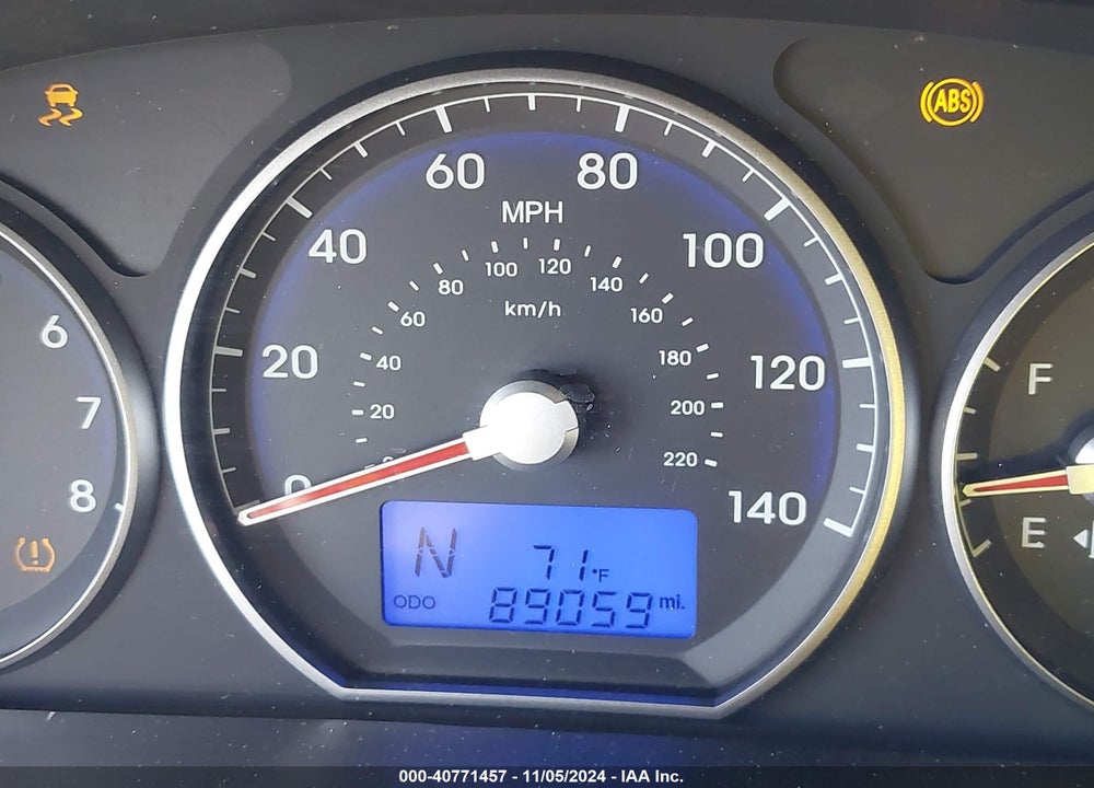 2011 HYUNDAI SANTA FE GLS VIN: 5XYZG3AB7BG081306