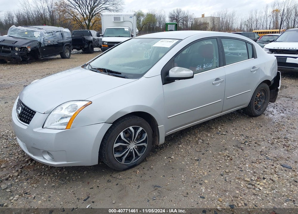2008 NISSAN SENTRA 2.0S VIN: 3N1AB61E88L613402