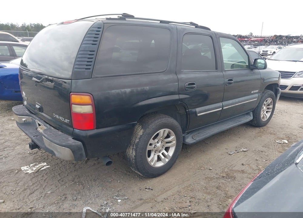 2000 CHEVROLET TAHOE ALL NEW LT VIN: 1GNEK13T3YJ110744