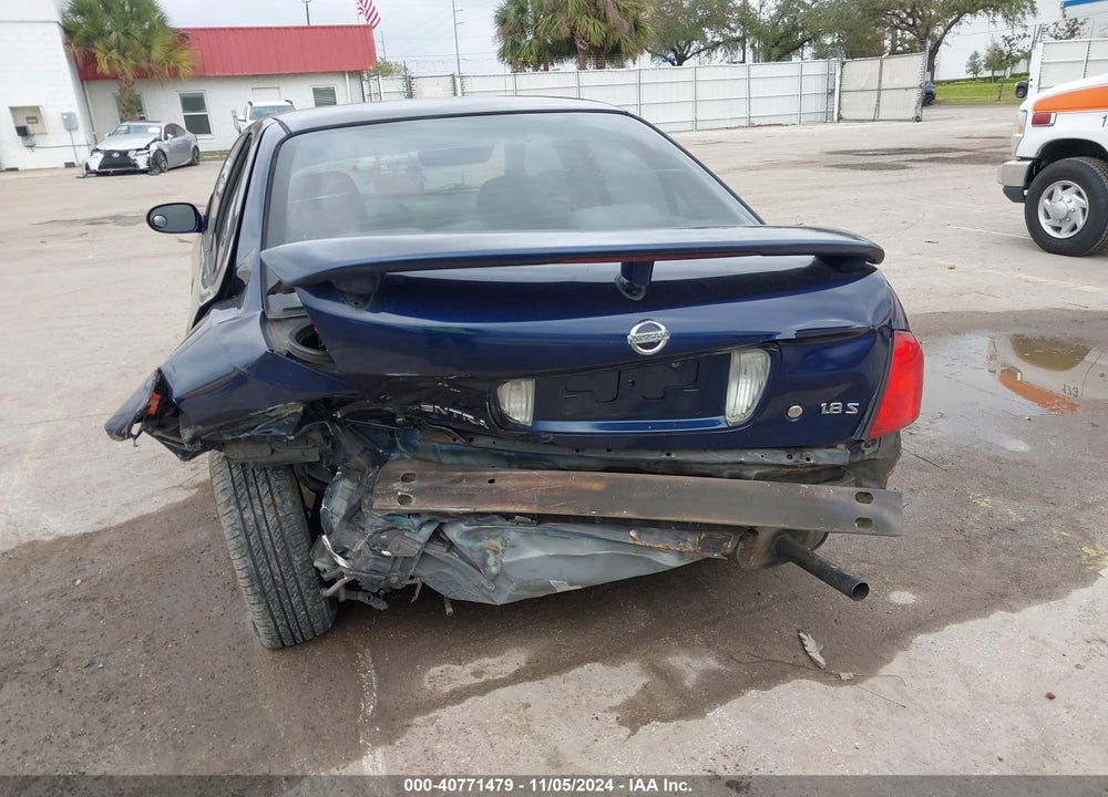 2005 NISSAN SENTRA 1.8S VIN: 3N1CB51D05L578036