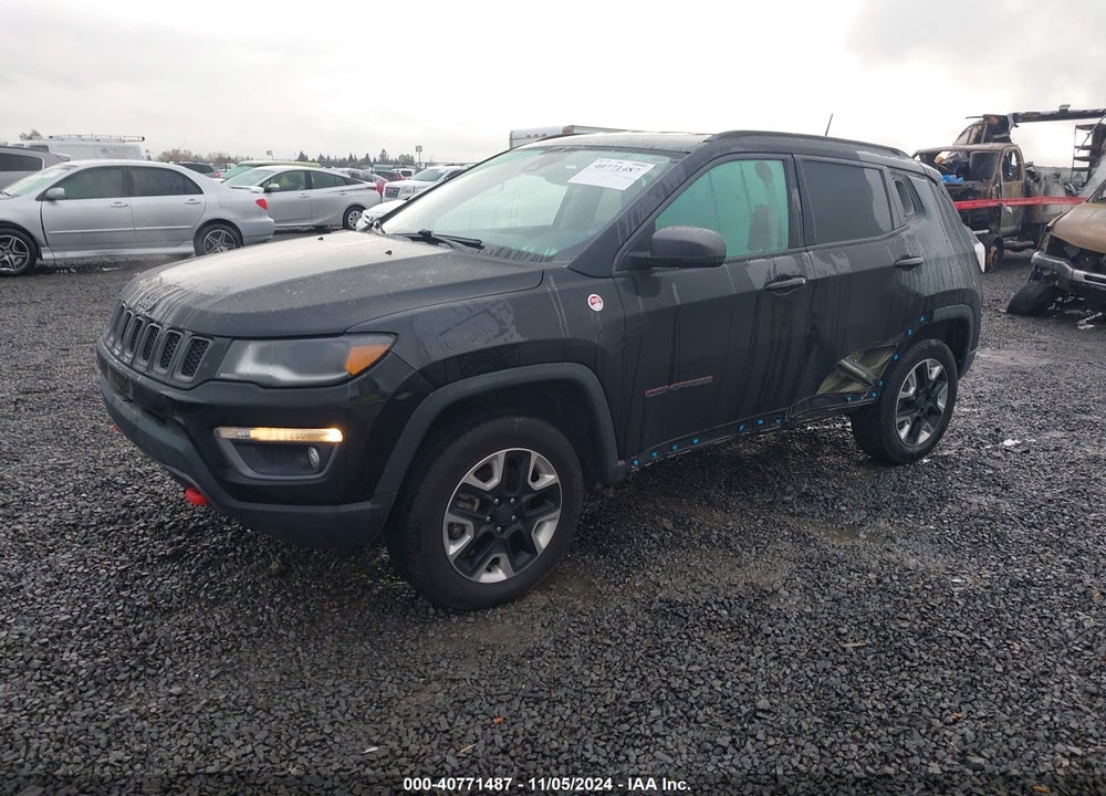 2018 JEEP COMPASS TRAILHAWK 4X4 VIN: 3C4NJDDB0JT131911