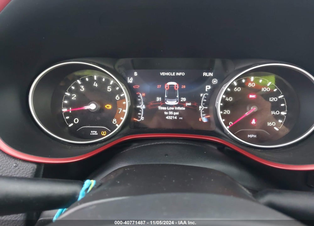 2018 JEEP COMPASS TRAILHAWK 4X4 VIN: 3C4NJDDB0JT131911