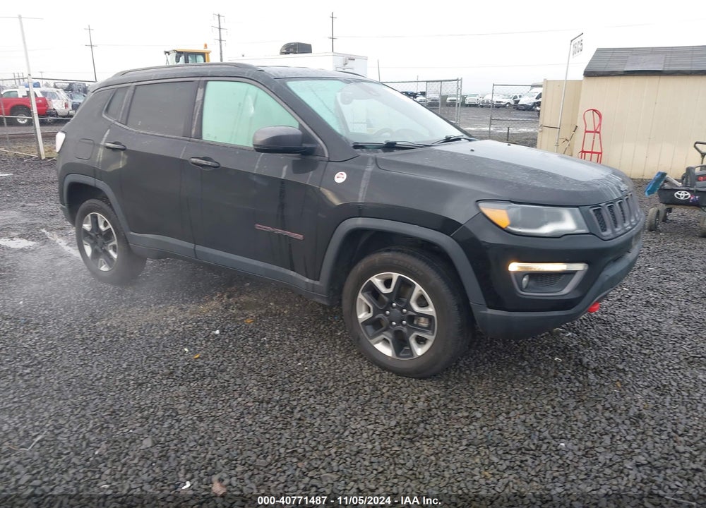 2018 JEEP COMPASS TRAILHAWK 4X4 VIN: 3C4NJDDB0JT131911