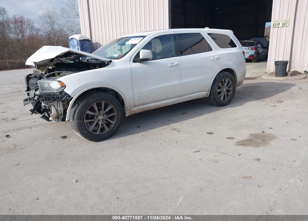 2015 DODGE DURANGO LIMITED VIN: 1C4RDJDG6FC188653