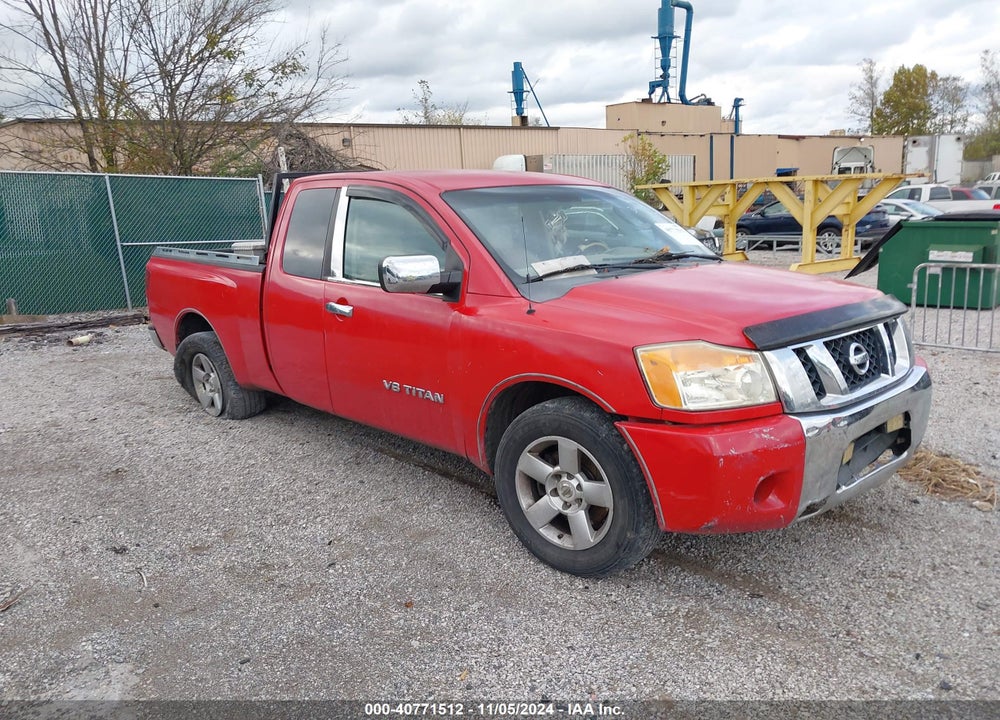 2008 NISSAN TITAN XE VIN: 1N6BA06A98N314196