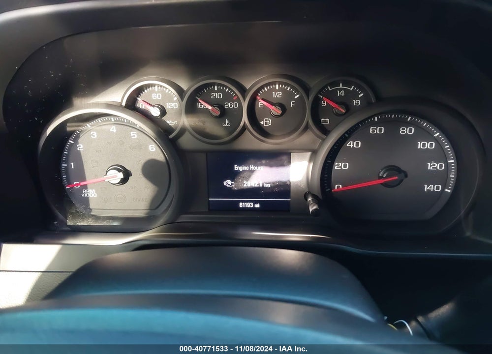 2021 CHEVROLET SILVERADO 1500 4WD SHORT BED CUSTOM TRAIL BOSS VIN: 1GCPYCEF3MZ384105