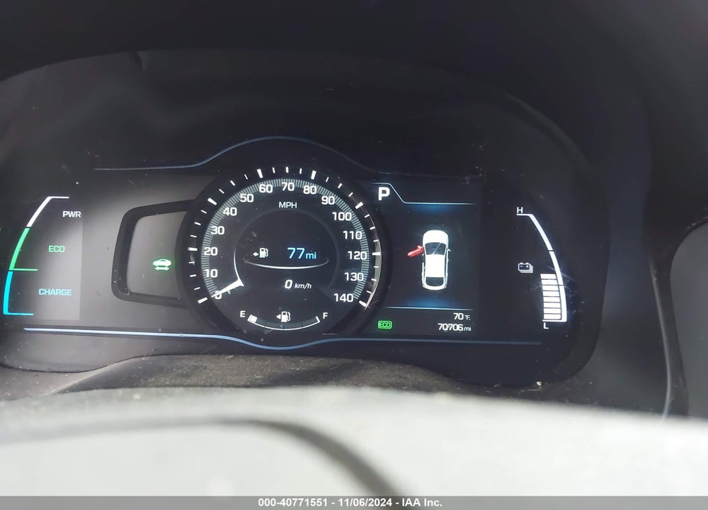 2018 HYUNDAI IONIQ HYBRID SEL VIN: KMHC75LC3JU068956