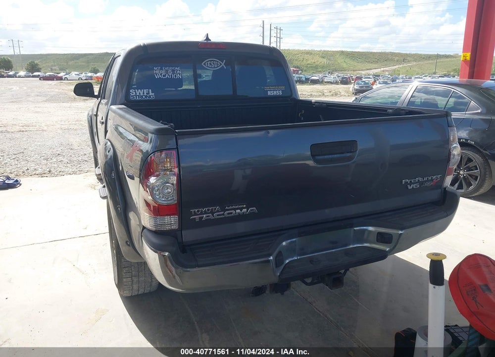2015 TOYOTA TACOMA PRERUNNER V6 VIN: 5TFJU4GNXFX076309