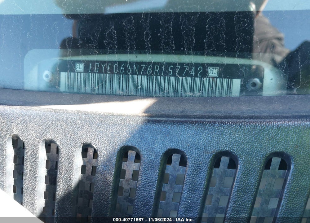 2006 CADILLAC ESCALADE STANDARD VIN: 1GYEC63N76R157742