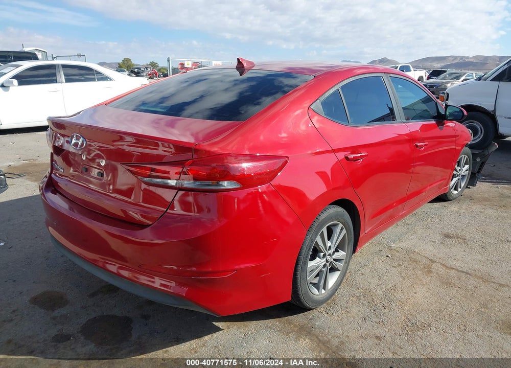2017 HYUNDAI ELANTRA SE VIN: KMHD84LFXHU195882
