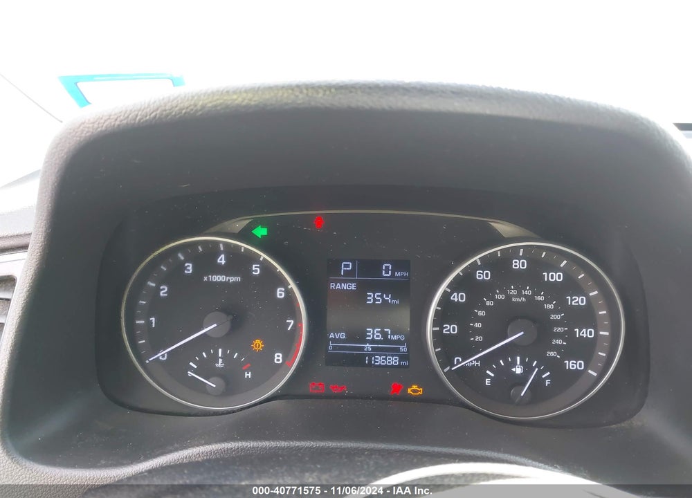 2017 HYUNDAI ELANTRA SE VIN: KMHD84LFXHU195882