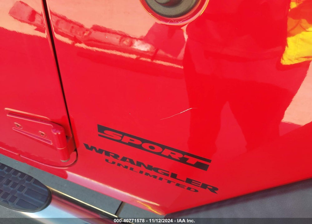 2016 JEEP WRANGLER UNLIMITED SPORT VIN: 1C4HJWDG6GL232850