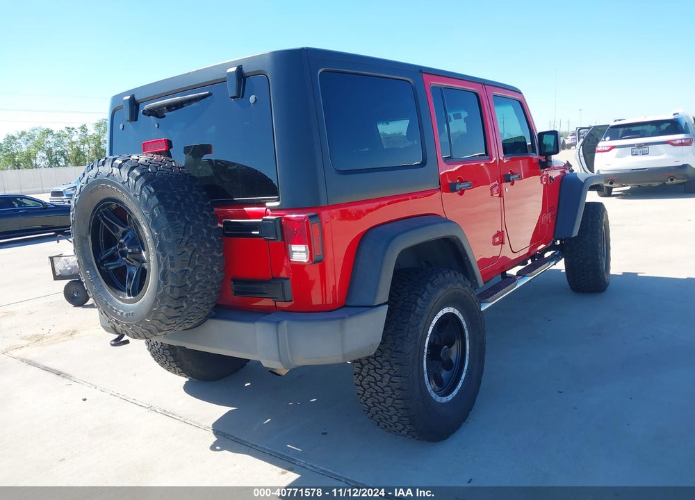 2016 JEEP WRANGLER UNLIMITED SPORT VIN: 1C4HJWDG6GL232850