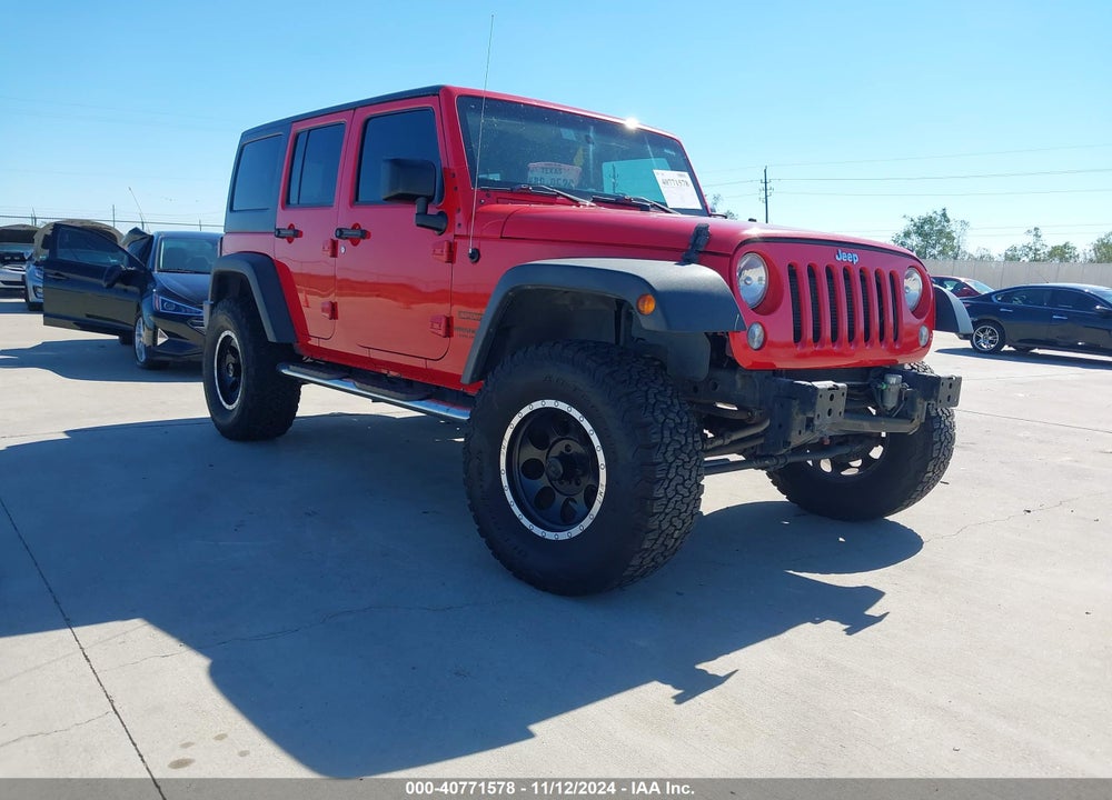 2016 JEEP WRANGLER UNLIMITED SPORT VIN: 1C4HJWDG6GL232850