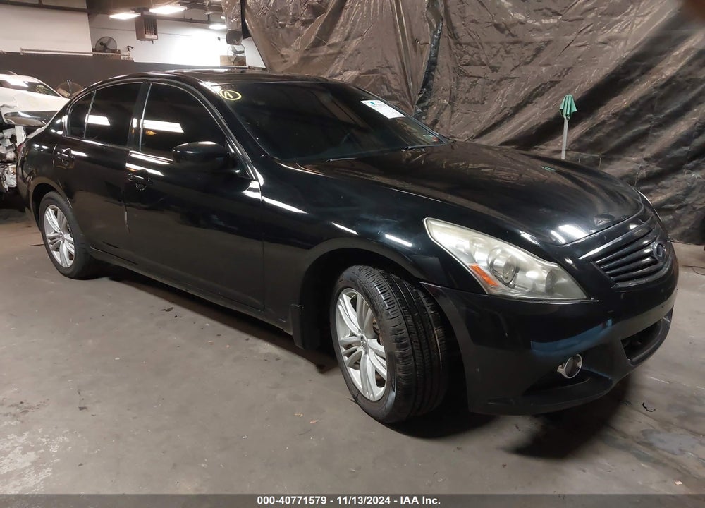 2013 INFINITI G37X VIN: JN1CV6ARXDM755981