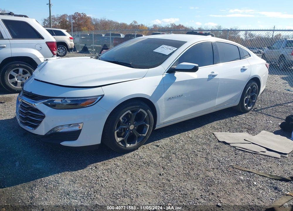 2022 CHEVROLET MALIBU FWD LT VIN: 1G1ZD5ST7NF198752
