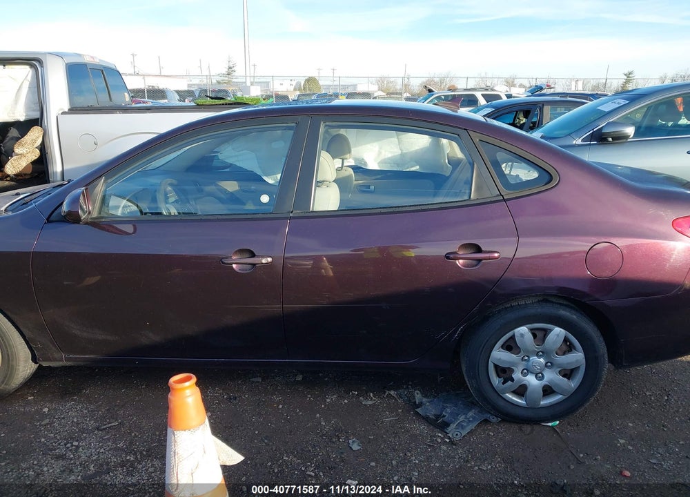 2009 HYUNDAI ELANTRA GLS VIN: KMHDU46D39U666049