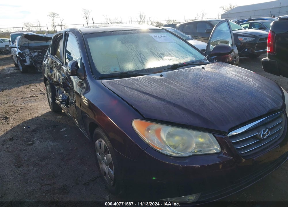 2009 HYUNDAI ELANTRA GLS VIN: KMHDU46D39U666049