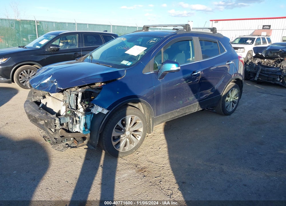 2019 BUICK ENCORE AWD PREFERRED VIN: KL4CJESB9KB874838