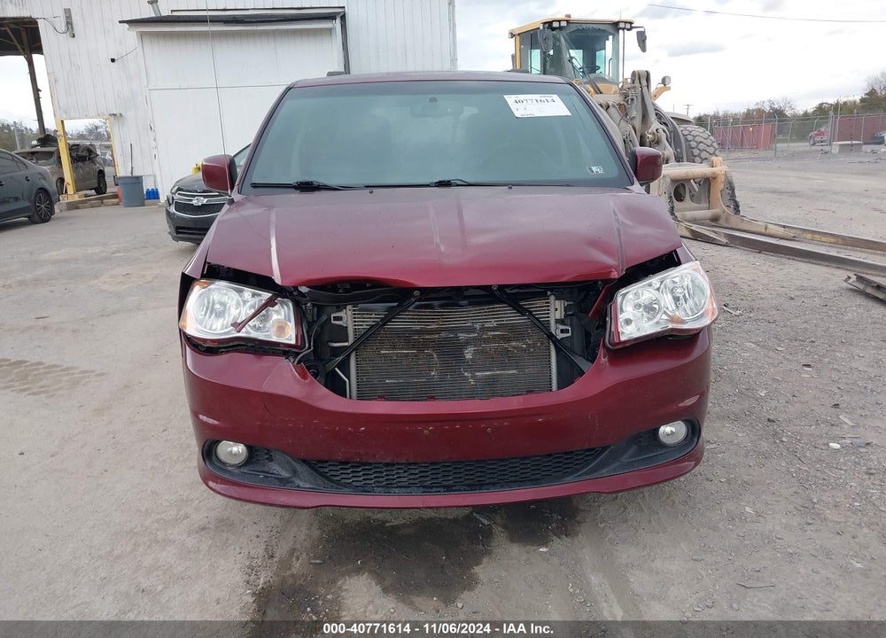 2017 DODGE GRAND CARAVAN SXT VIN: 2C4RDGCG9HR730858