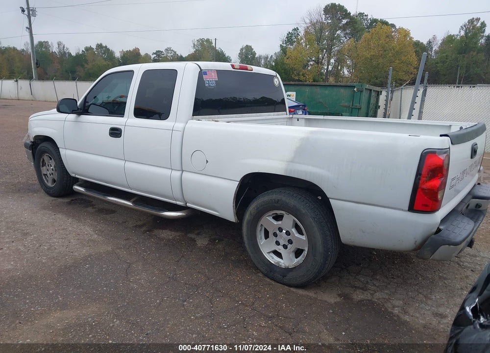 2006 CHEVROLET SILVERADO 1500 WORK TRUCK VIN: 1GCEC19X86Z221241