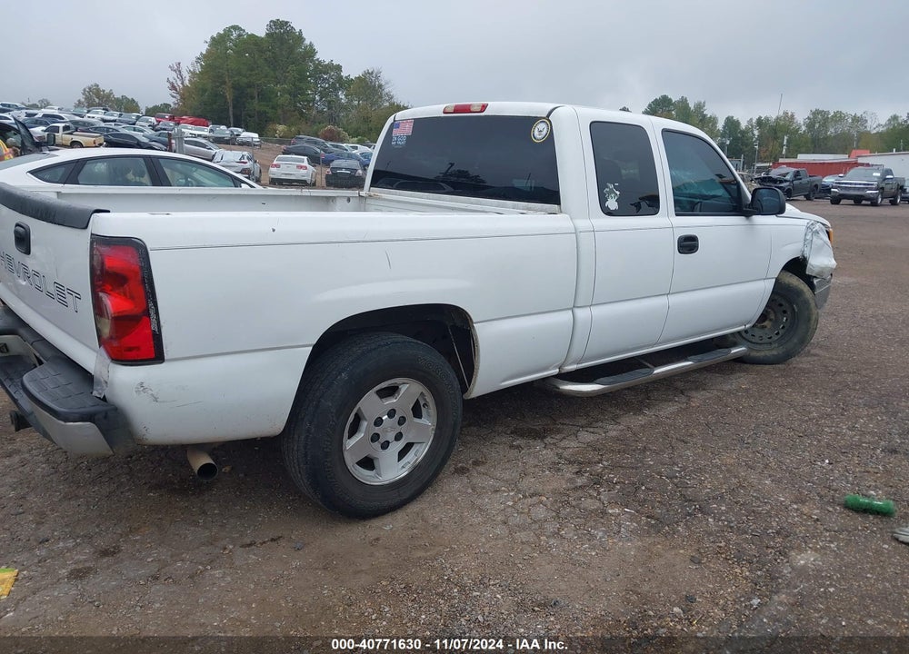 2006 CHEVROLET SILVERADO 1500 WORK TRUCK VIN: 1GCEC19X86Z221241