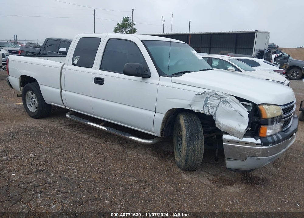 2006 CHEVROLET SILVERADO 1500 WORK TRUCK VIN: 1GCEC19X86Z221241