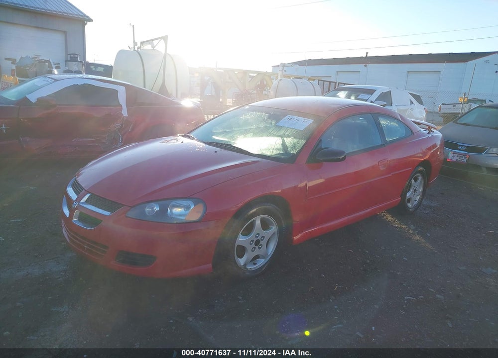 2004 DODGE STRATUS SXT VIN: 4B3AG42G24E148323
