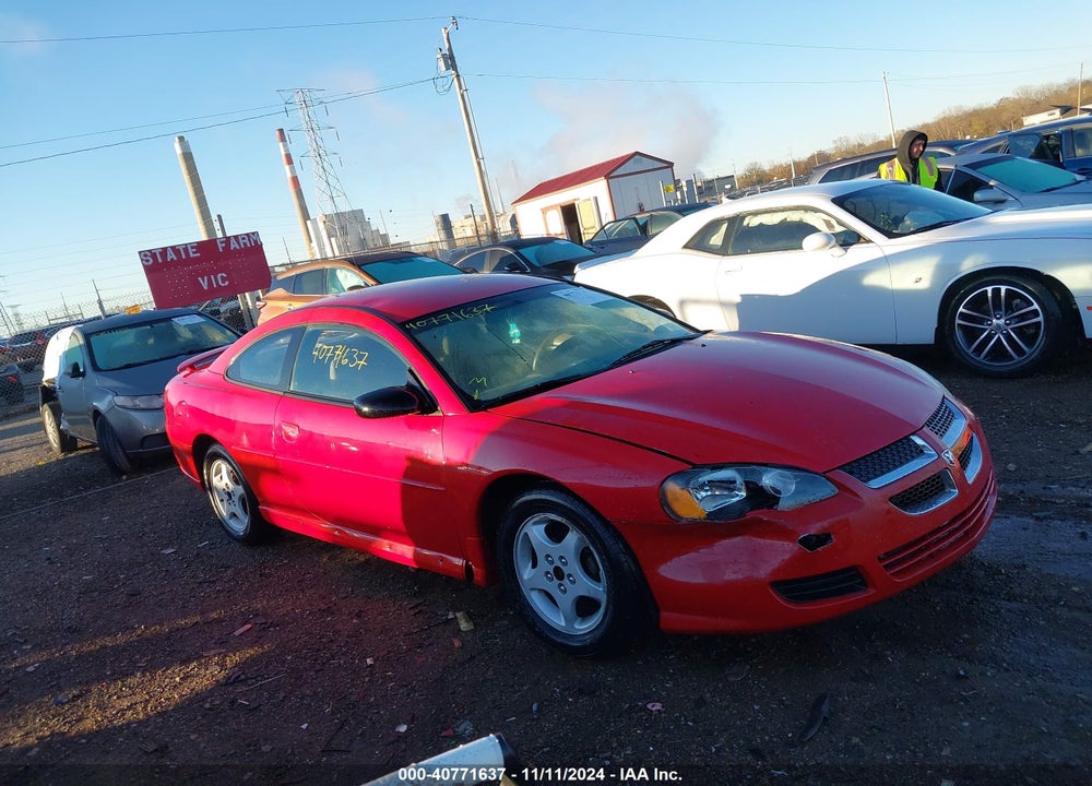 2004 DODGE STRATUS SXT VIN: 4B3AG42G24E148323
