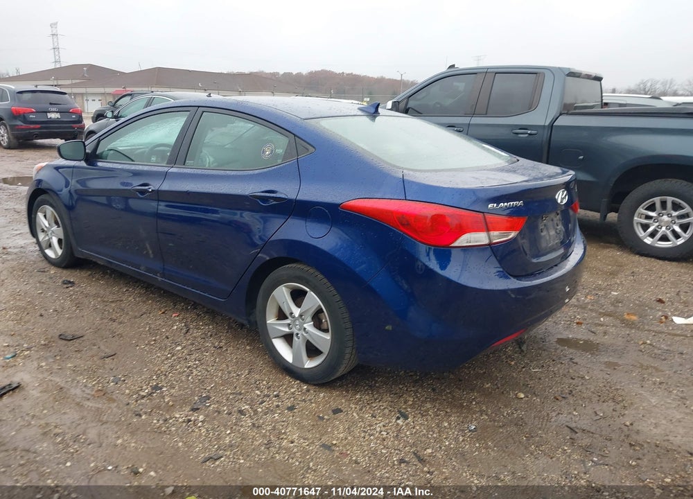 2013 HYUNDAI ELANTRA GLS VIN: KMHDH4AE1DU617526
