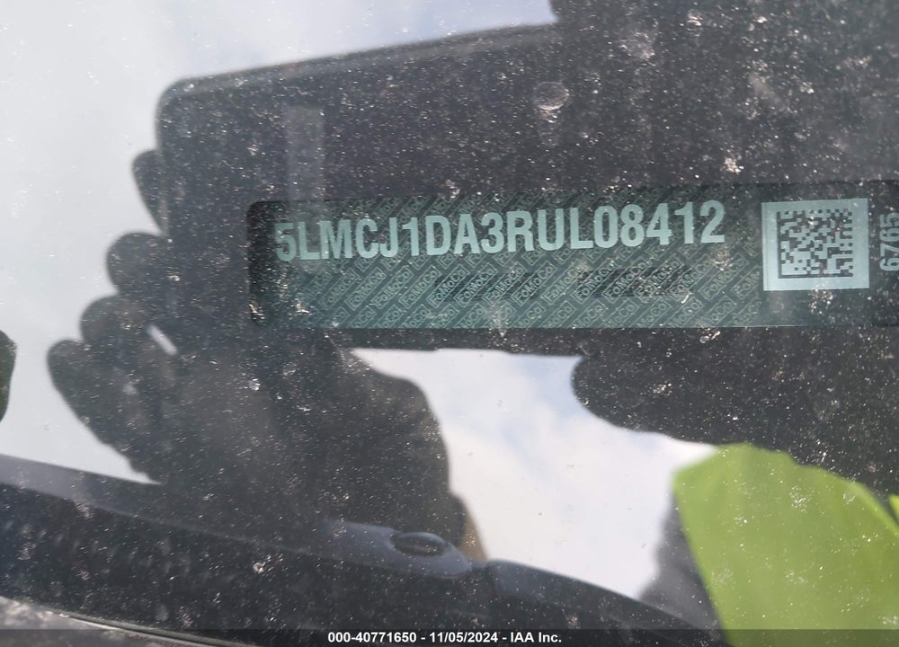 2024 LINCOLN CORSAIR PREMIERE VIN: 5LMCJ1DA3RUL08412