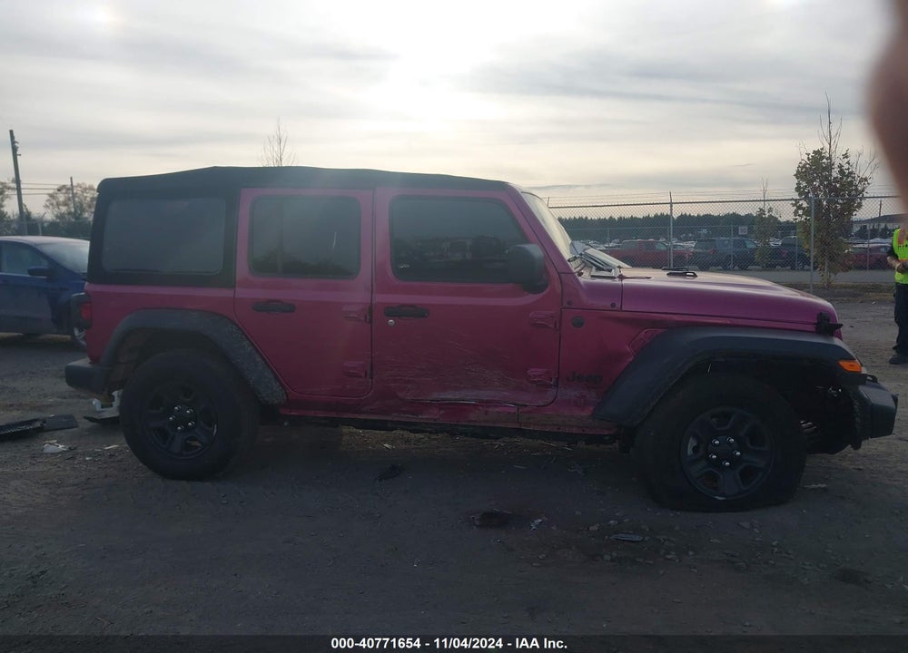 2024 JEEP WRANGLER 4-DOOR SPORT 4X4 VIN: 1C4PJXDG9RW332007